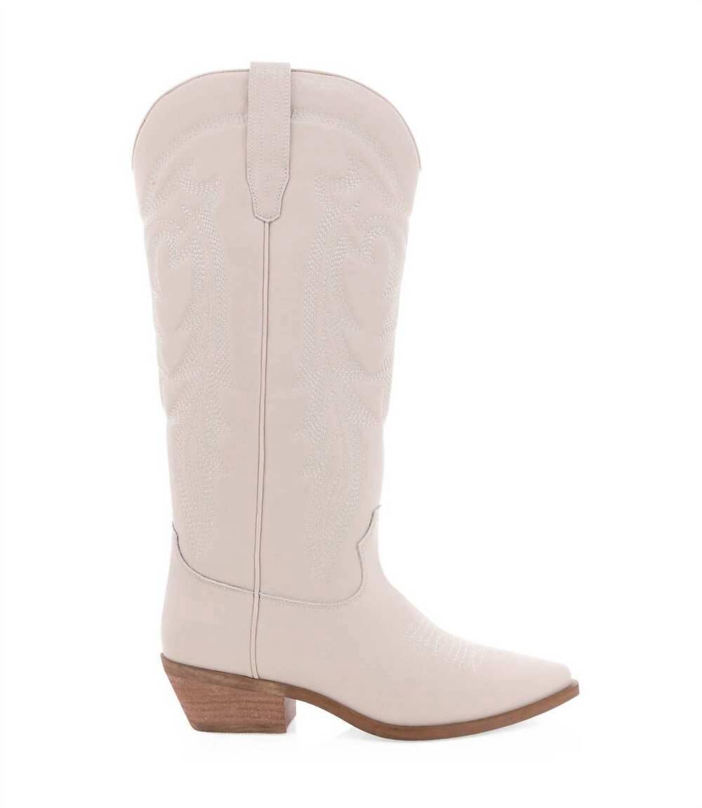 NEW BILLINI women's onndrea western boots in pearl